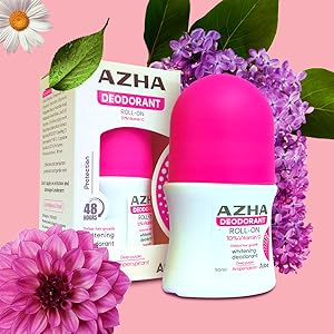[78544] Azha Roll On 60 Ml - Deep Purple (Pink)