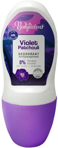 [78325] BodyLicious violet patchouli roll on  50ml