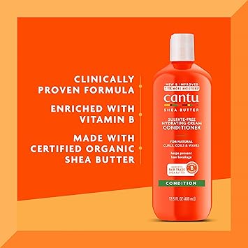 [72595] cantu shea butter  cream conditioner 400ml