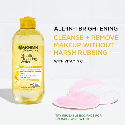 [75480] Garnier skinactive micellar cleansing water vitam