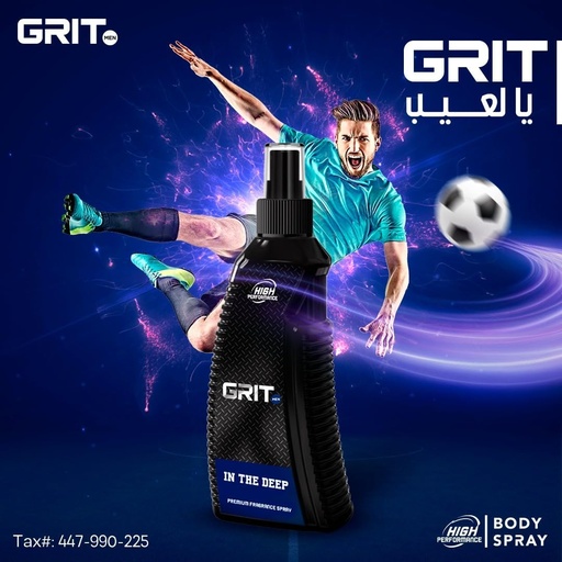 [76917] Gritmen in the deep body spray,200ml