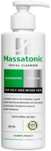 [76195] massatonic facial cleanser  oily skin 200ml