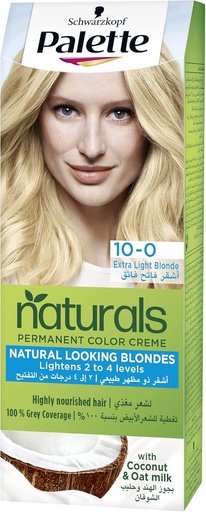 [52679] PALETTE NATURAL COLOR 10-0  اشقر فاتح فائق