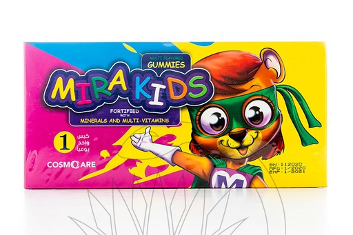 [72708] MIRA KIDS 30 SACHET 150 GUMMY