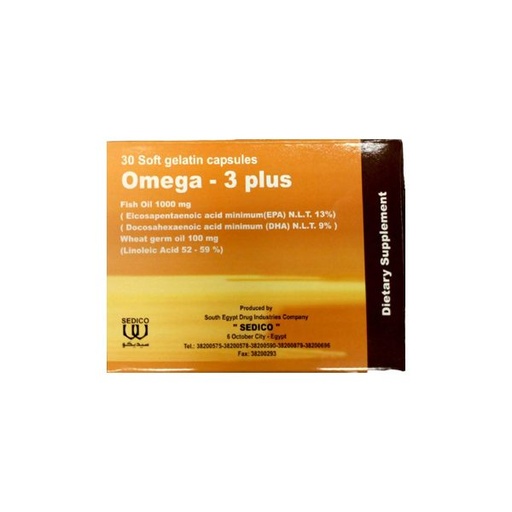 [6284] OMEGA 3 PLUS 30 CAP