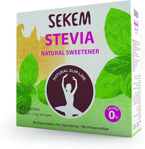 [77487] sekem stevia 40 sachets