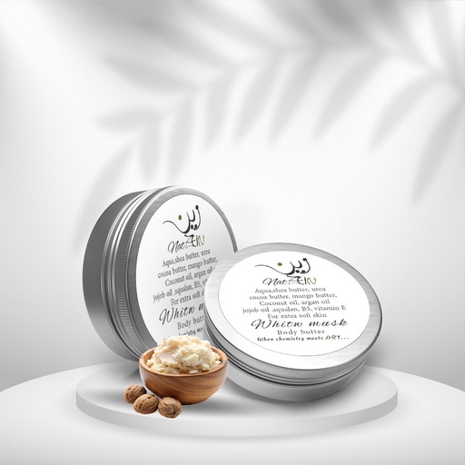 [79036] zein body butter white musk 50ml